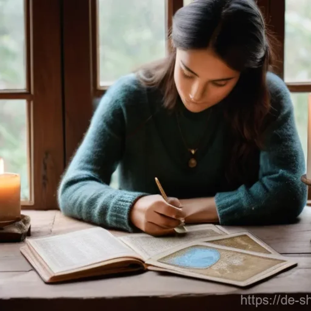 무속 점사의 후기와 경험담 - **Prompt 1: The Seeker's Journey through Diverse Spiritual Tools**
    "A serene and thoughtful woma...